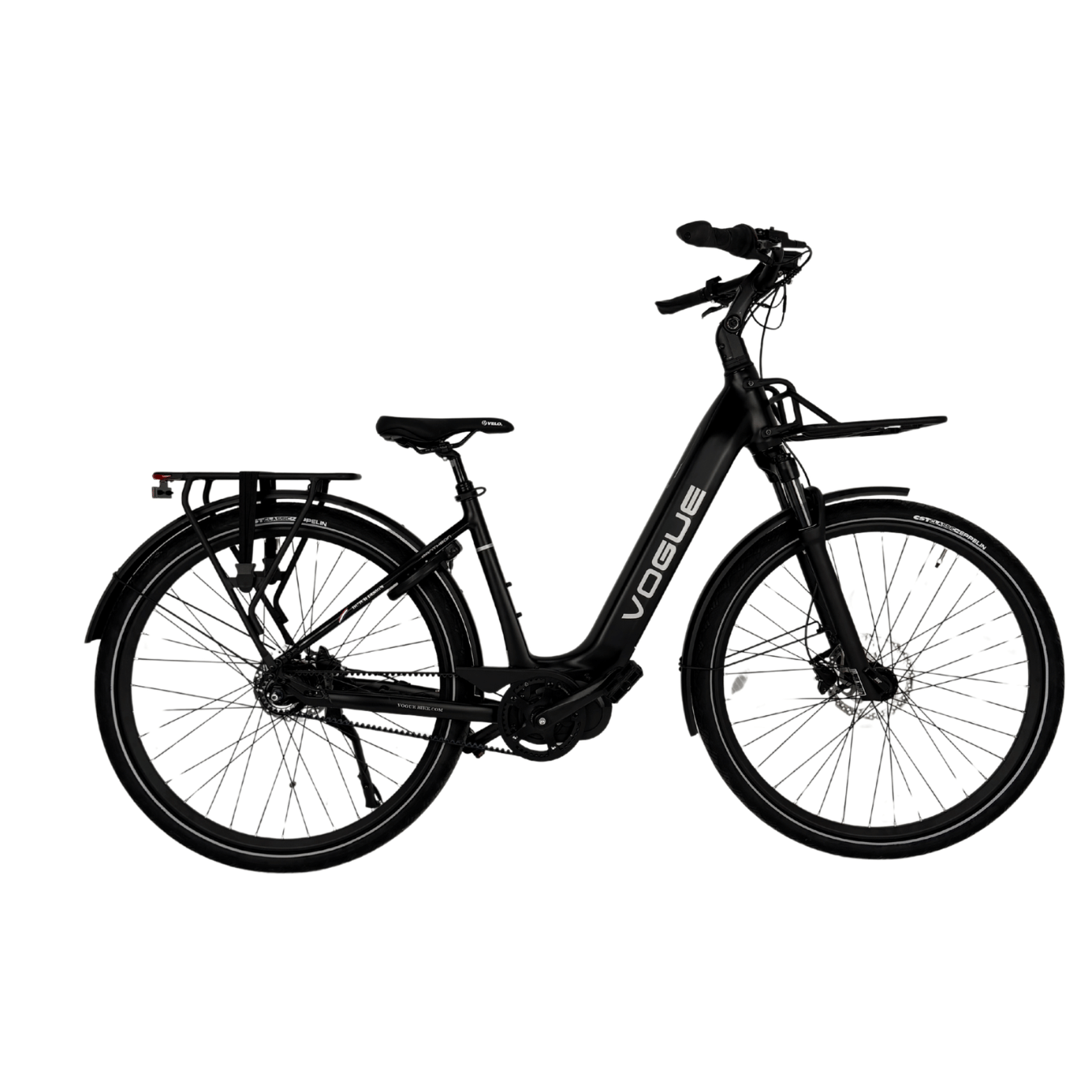 Vogue Pantheon - Mat Zwart - 50cm - 540Wh