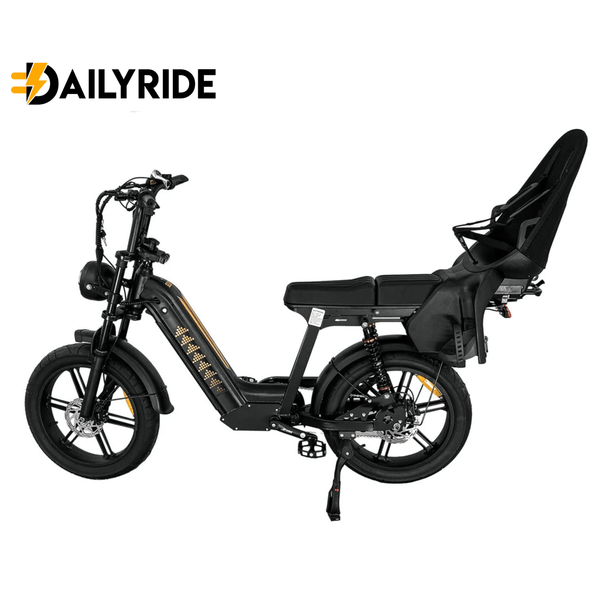 D50 Family Bike met achterzitje