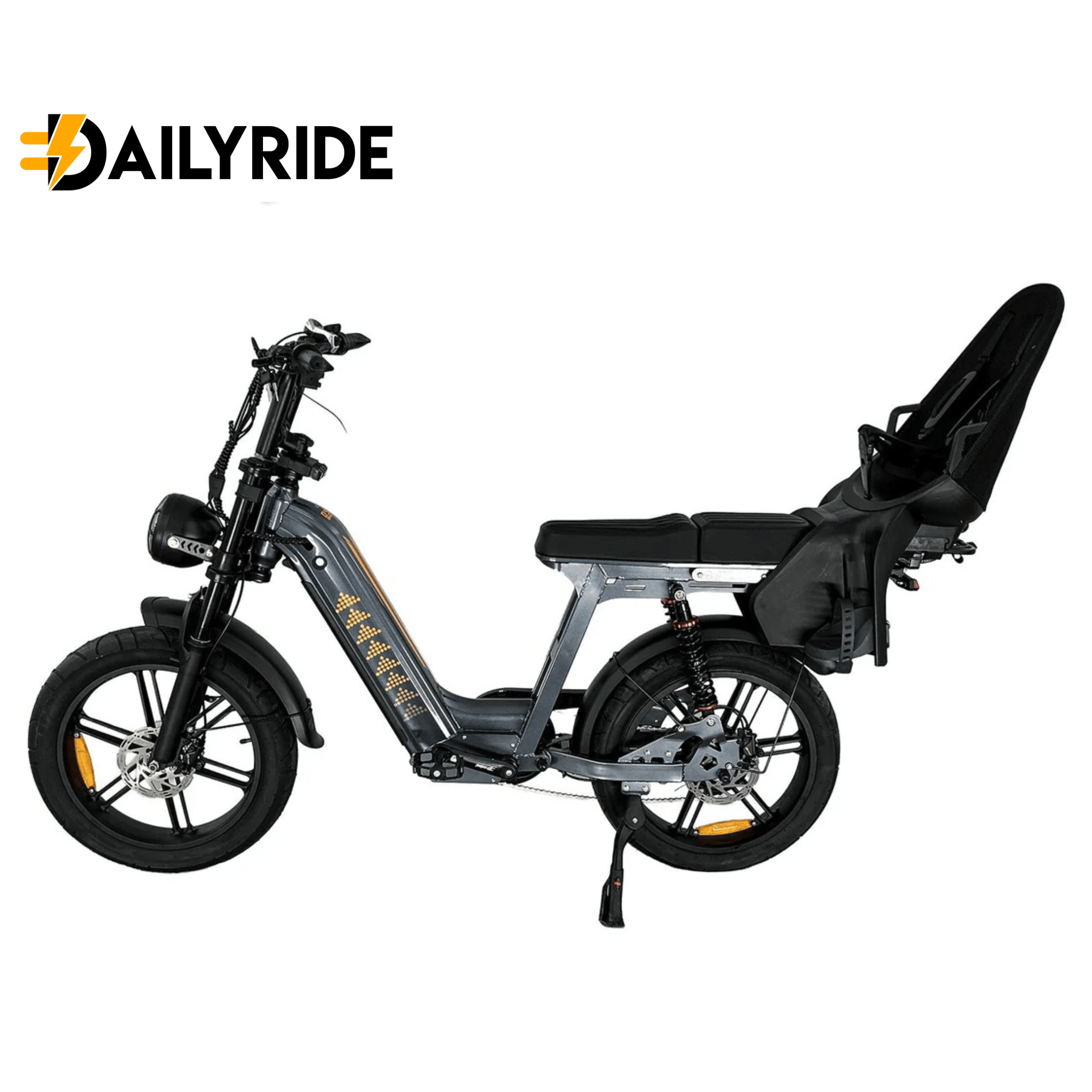 D50 Family Bike met achterzitje