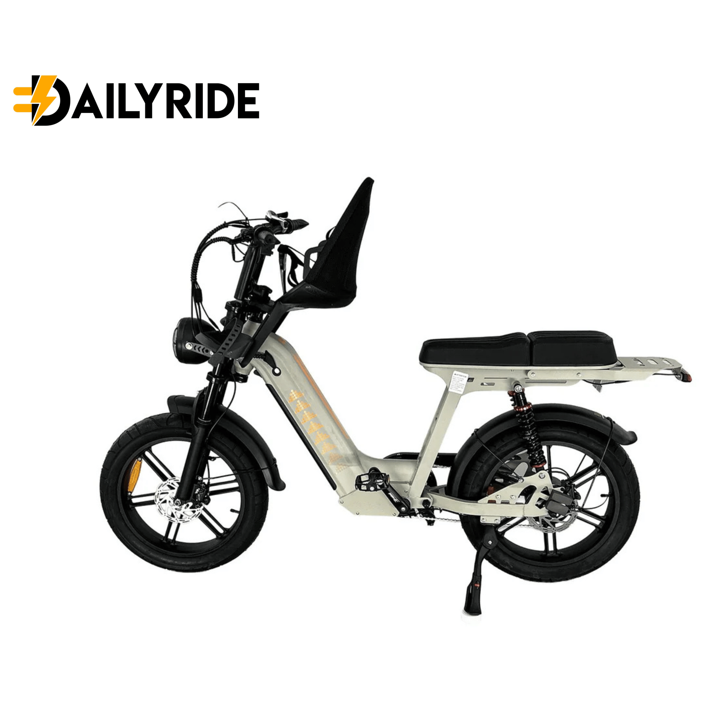 D50 Family Bike met voorzitje