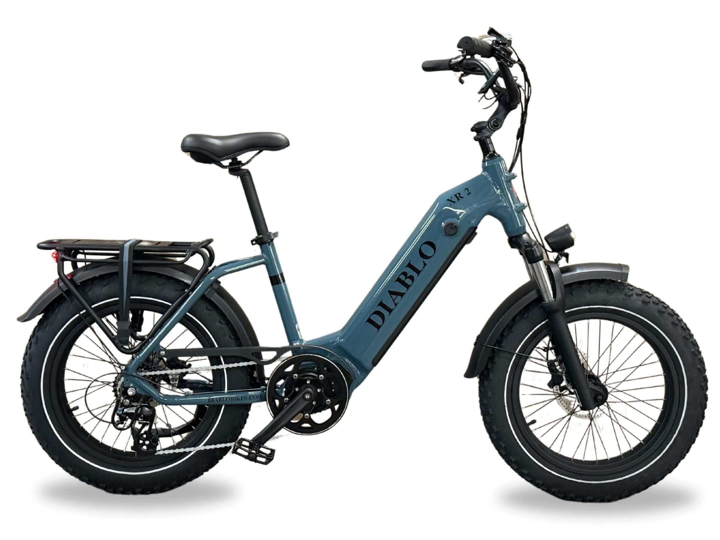 Diablo XR2 Fatbike - Middenmotor - Dark Blue