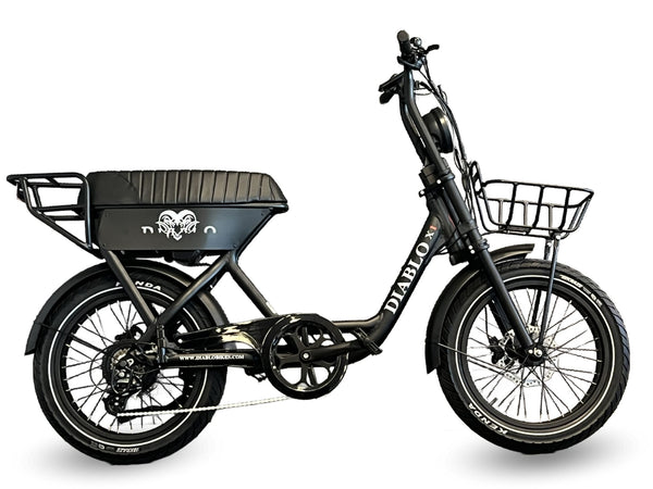 Diablo X1 - Mat Zwart