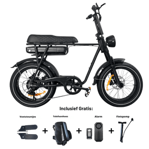 EB2 PRO fatbike | krachtsensor | model zwart