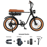 EB4 Fatbike - Zwart/Bruin