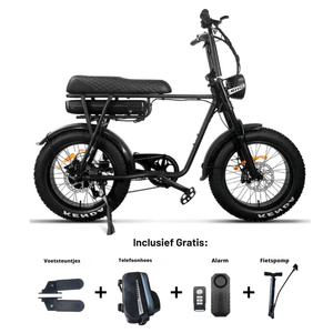 EB4 Fatbike - Zwart Off-Road