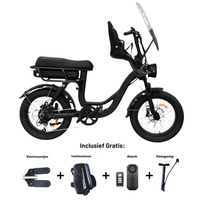 EB8 fatbike | Zwart | Family bike