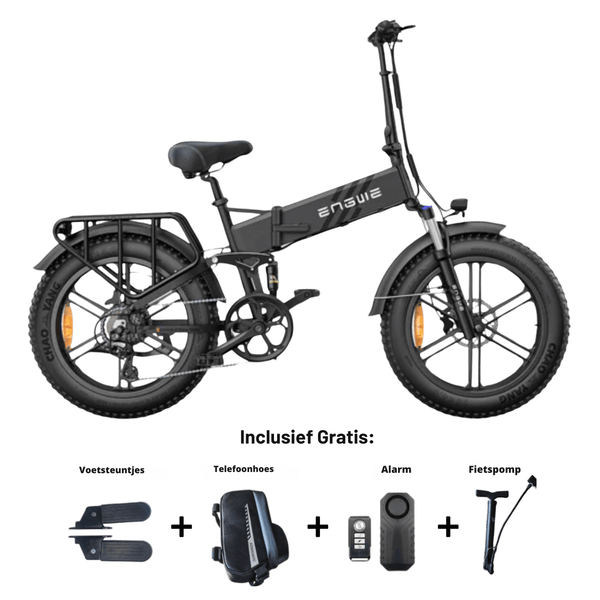 Engwe ENGINE PRO 2.0 - Krachtsensor - Zwart