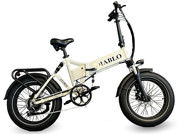 Diablo Storm - Fatbike - Electrische vouwfiets - Fashion Grey