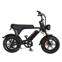 Ouxi C80 Mini Fatbike - Kinderfatbike - Hydraulische Remmen - Zwart - Dailyride