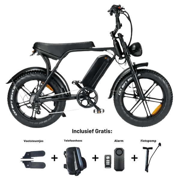 Ouxi V8 2.0 - Hydraulische Remmen - Zwart