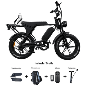 Ouxi V8 3.0 2024 Model - Hydraulische Remmen - Max 25 km/h - Zwart - School editie