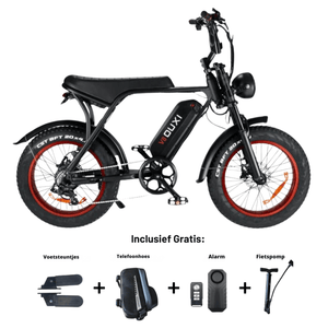 Ouxi V8 - Dubbele Accu - Rood