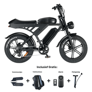 V30 - Dubbele Accu - Zwart