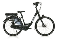 Vogue Infinity Electrische fiets - E-bike - Middenmotor - Mat zwart