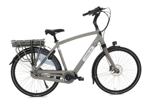Vogue Infinity Man Electrische fiets - E-bike - Middenmotor - Mat grijs