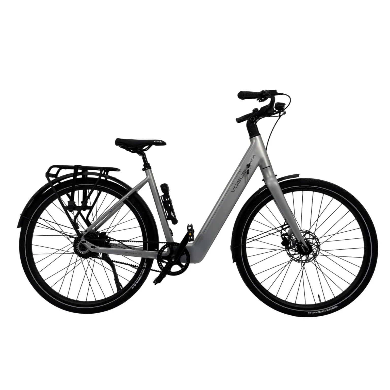 Vogue Motion - Lage Instap - Titanium Grey - Elektrische Fiets