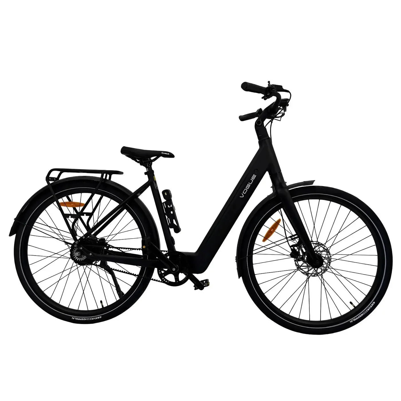 Vogue Motion - Lage Instap - Mat Zwart - Elektrische Fiets