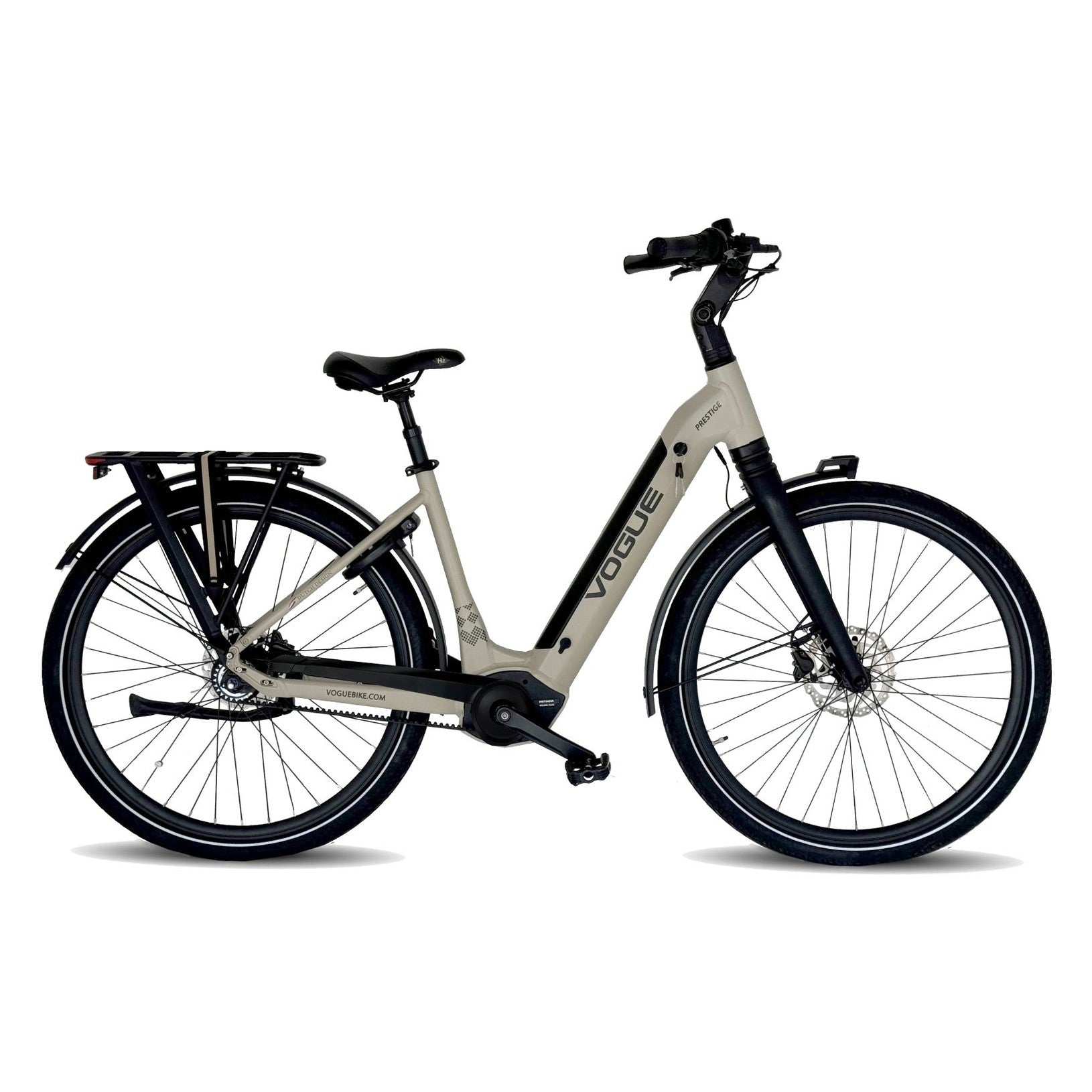Vogue Prestige – Elektrische Fiets – 49 cm - Cement Grijs