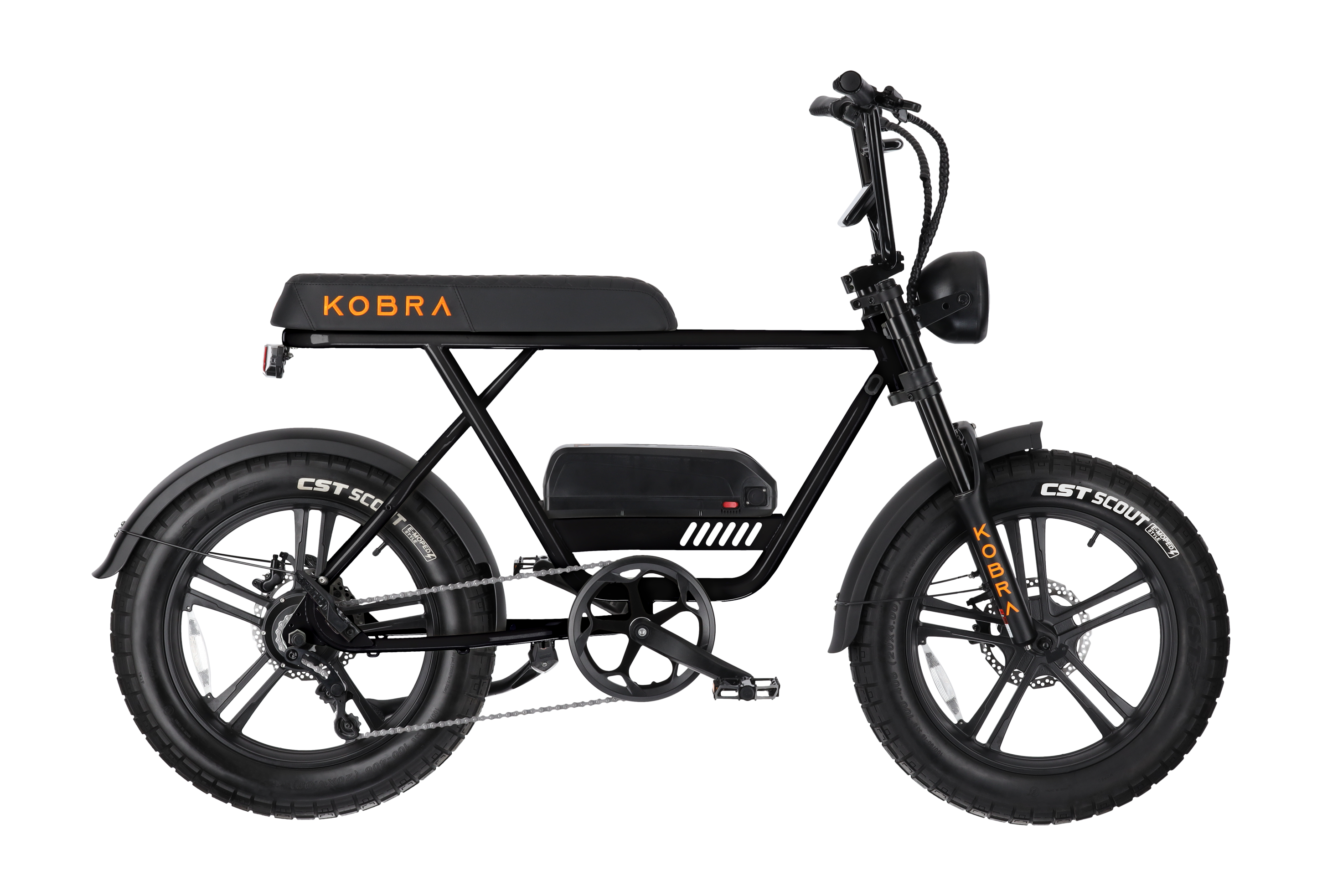 KOBRA V1.2 - Fatbike - Zwart