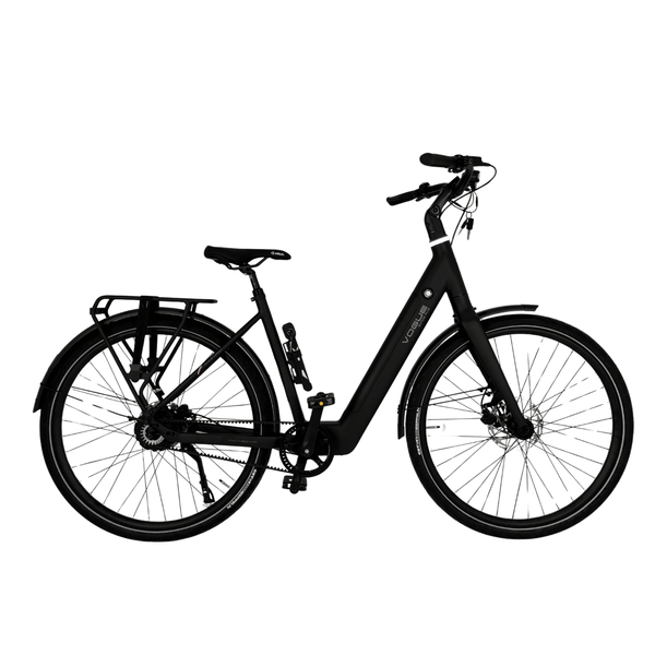 Vogue Motion Plus - Lage Instap - Mat Zwart - Elektrische Fiets