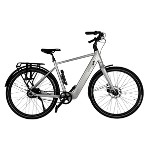 Vogue Motion Man - Hoge Instap - Titanium Grijs - Elektrische Fiets