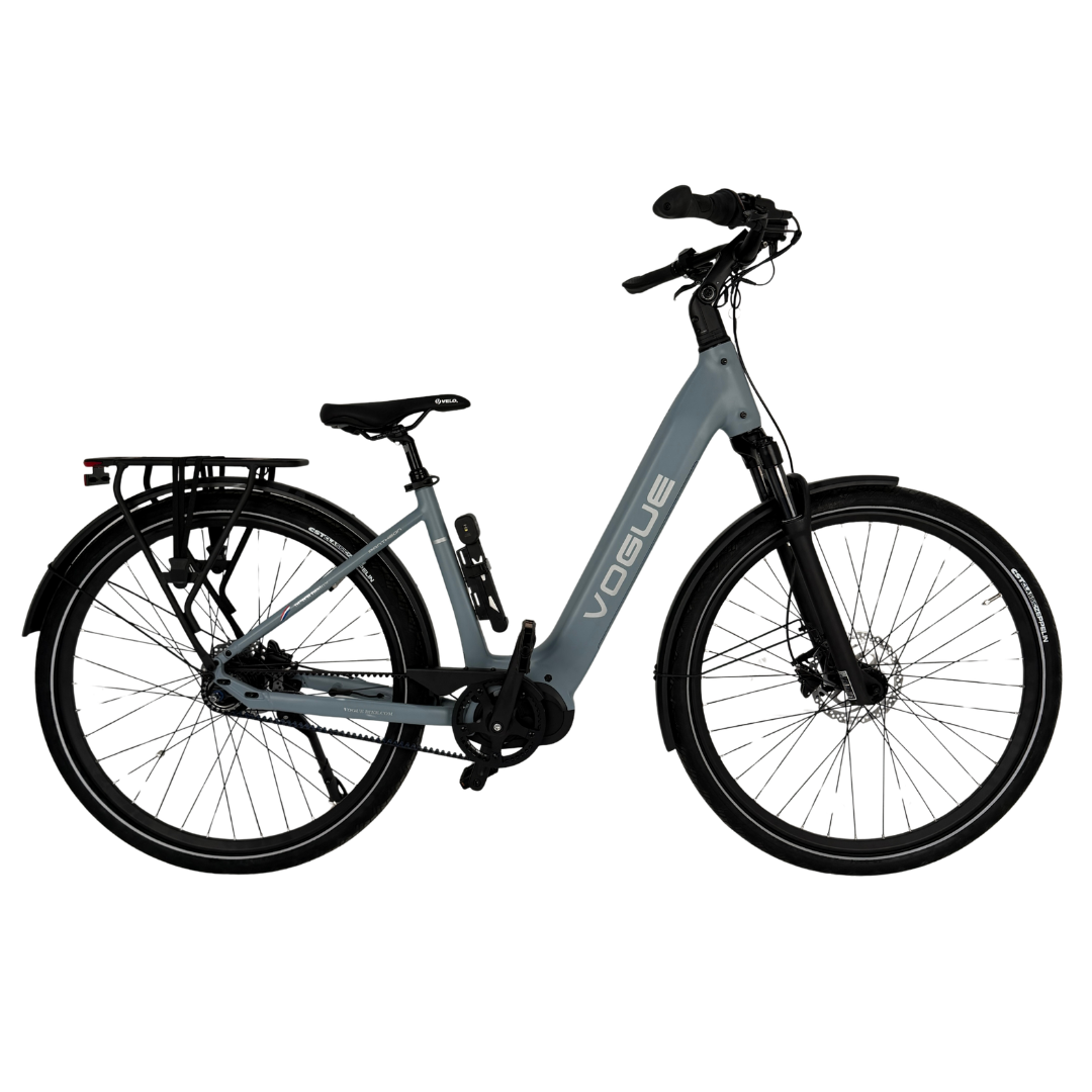Vogue Pantheon - Lage Instap - blauw - Elektrische Fiets