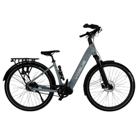 Vogue Pantheon - Lage Instap - blauw - Elektrische Fiets