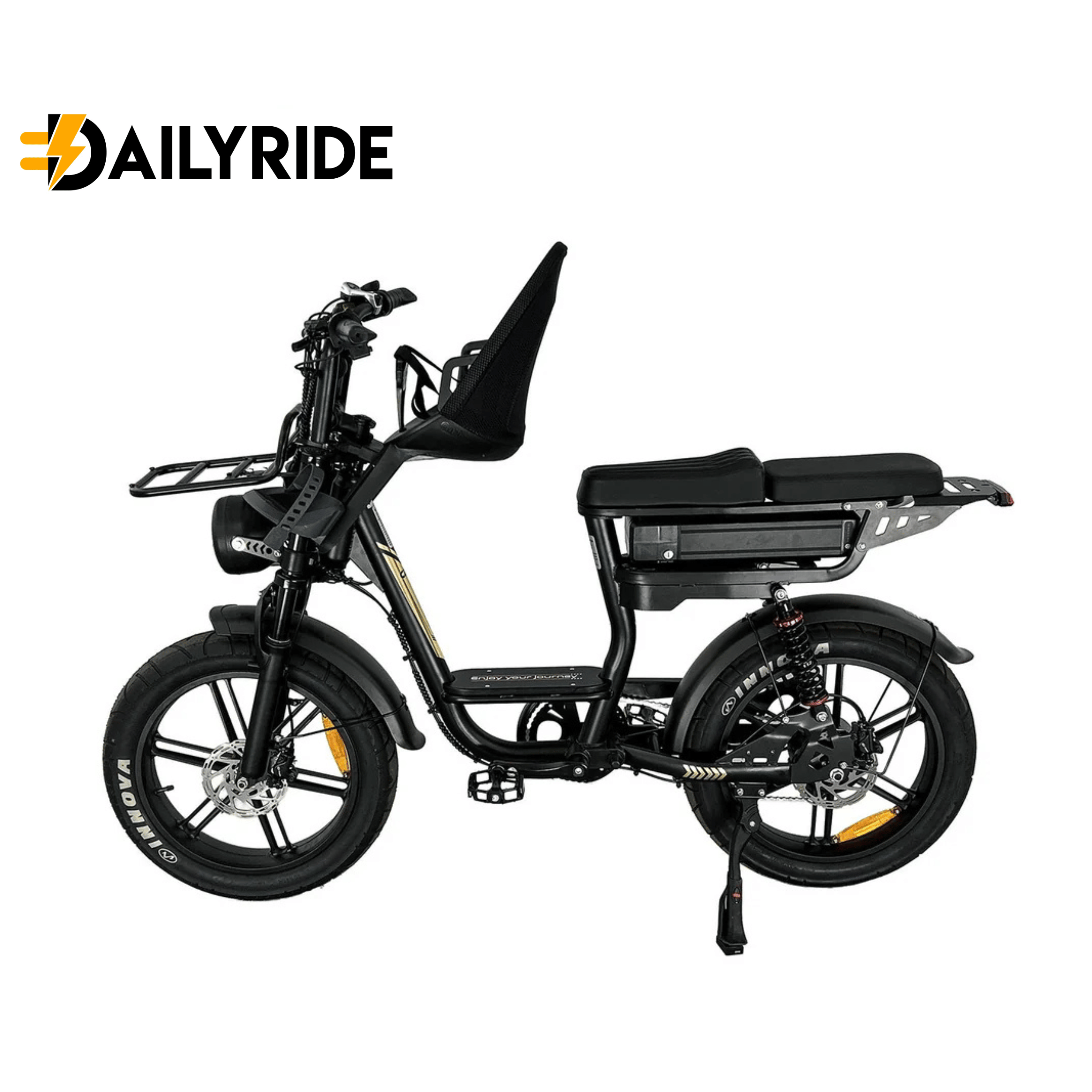 V20 Comfort Family Bike met voorzitje