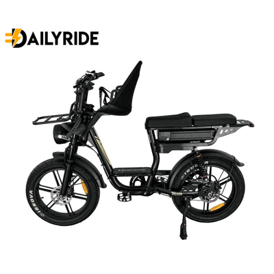 V20 Comfort Family Bike met voorzitje