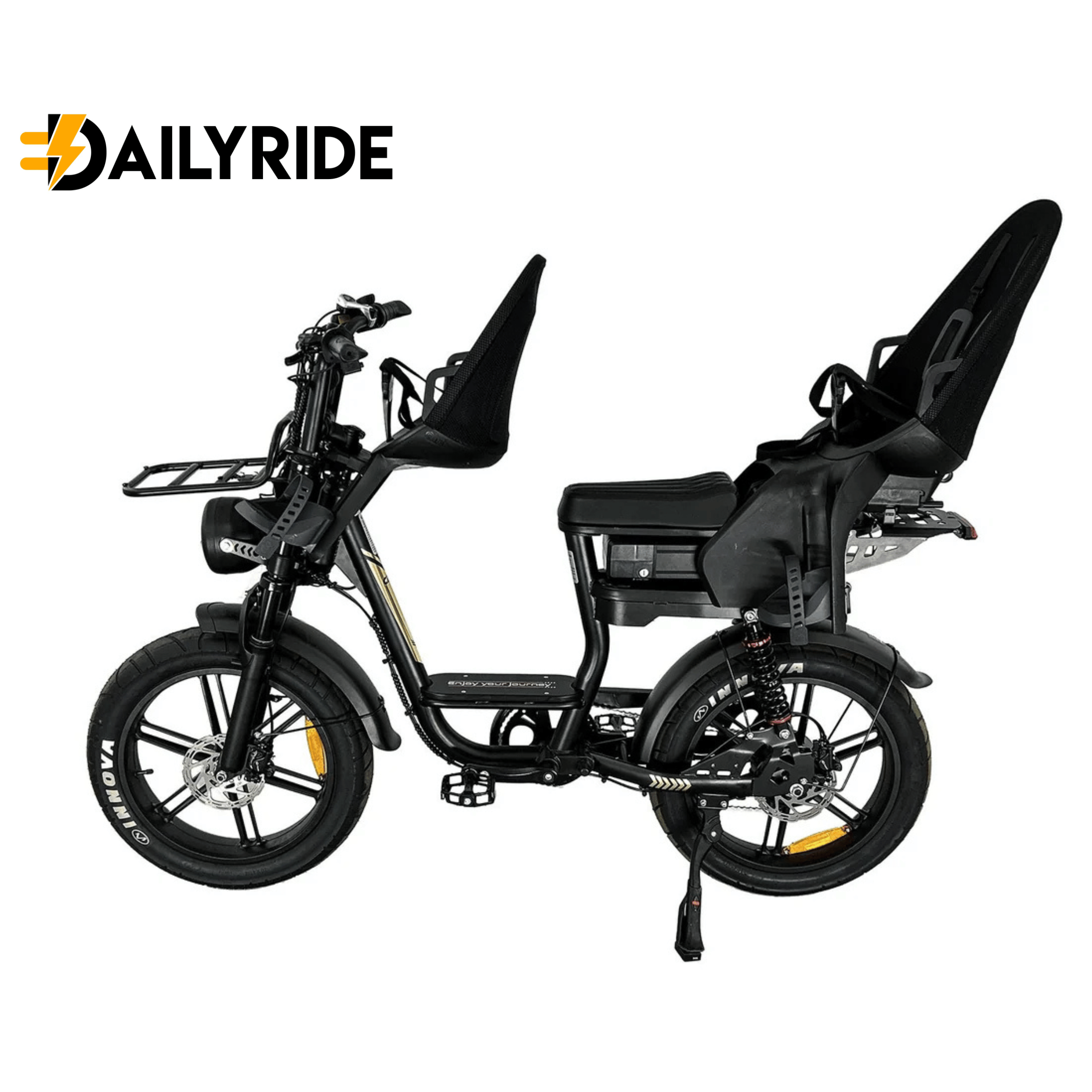 V20 Comfort Family Bike voor en achterzitje