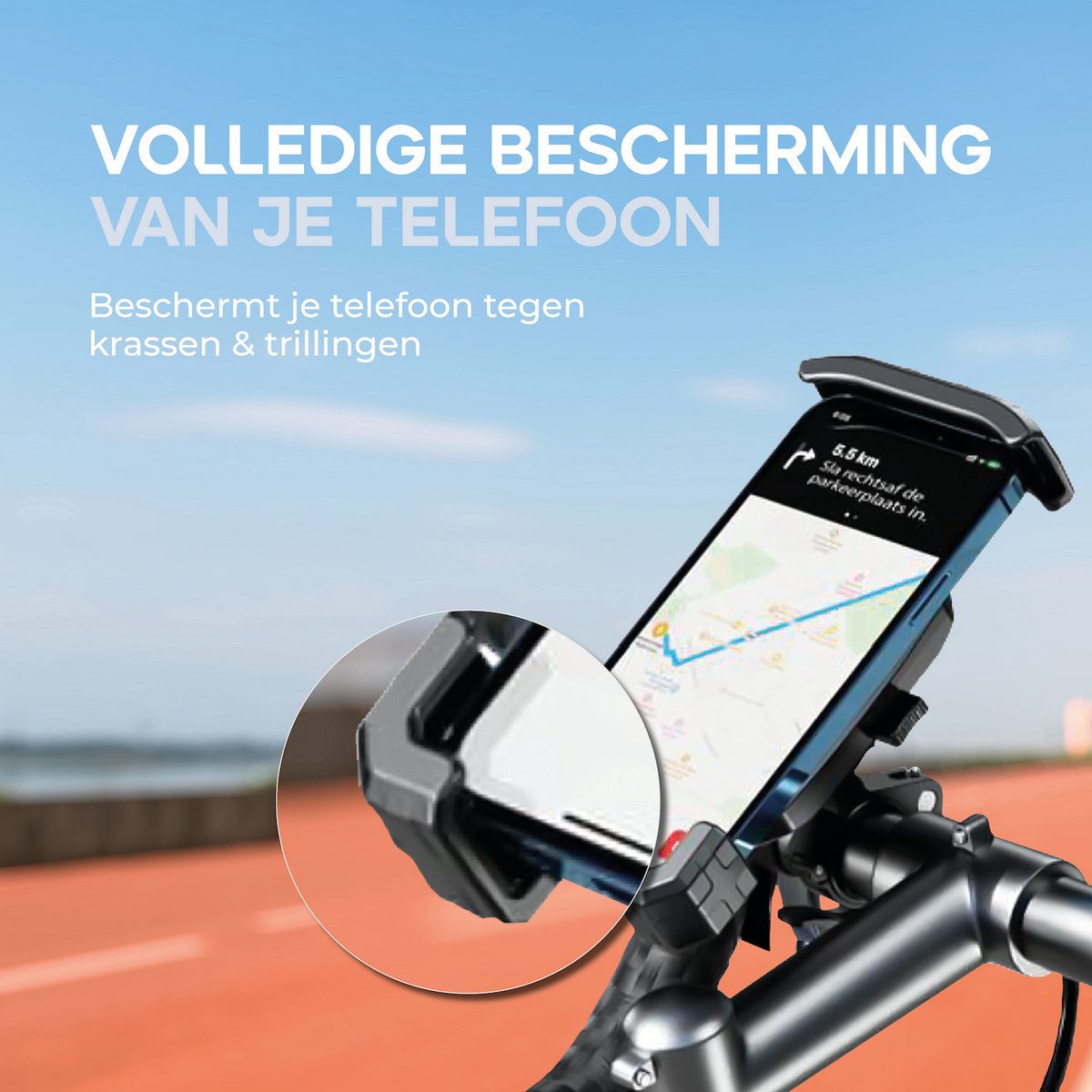 Luxe telefoonhouder