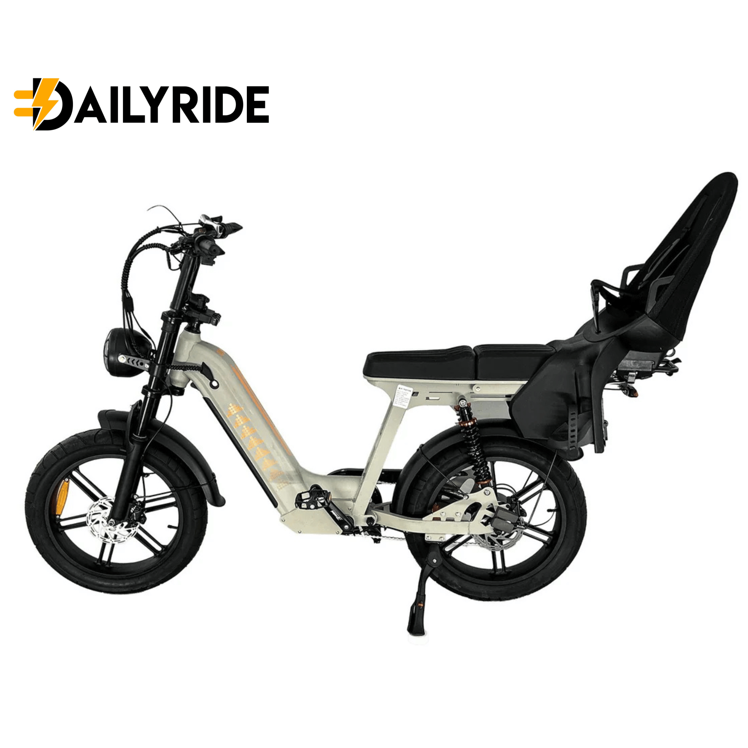 D50 Family Bike met achterzitje