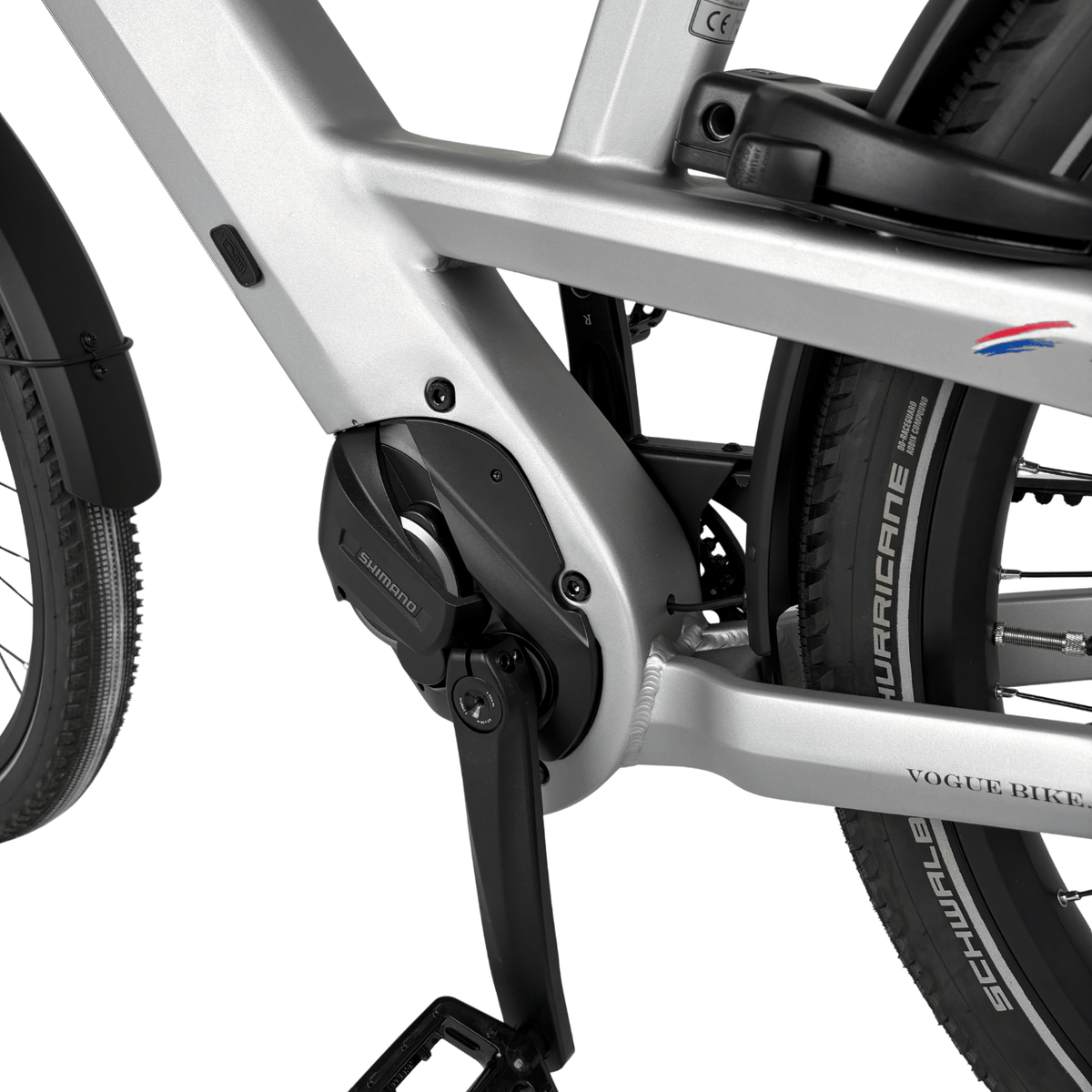 Vogue SUV - Middenmotor - Electrische fiets - E-bike - Matt Titanium Grey
