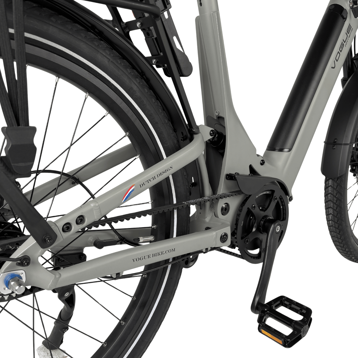 Vogue Artemis - Mat Grijs - 468Wh - Elektrische Fiets - 50cm