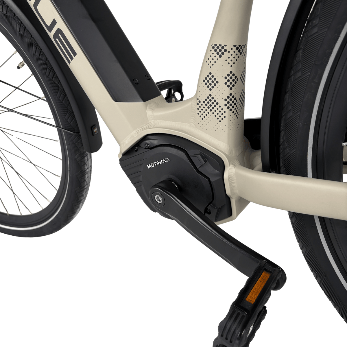Vogue Prestige – Elektrische Fiets – 49 cm - Cement Grijs