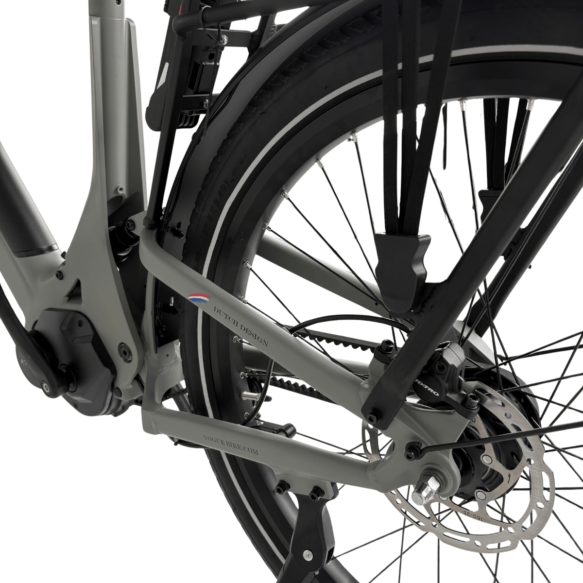 Vogue Artemis - Mat Grijs - 468Wh - Elektrische Fiets - 50cm