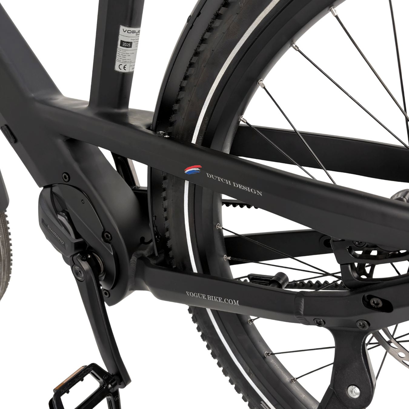Vogue SUV - Middenmotor - Electrische fiets - E-bike - Matt Black