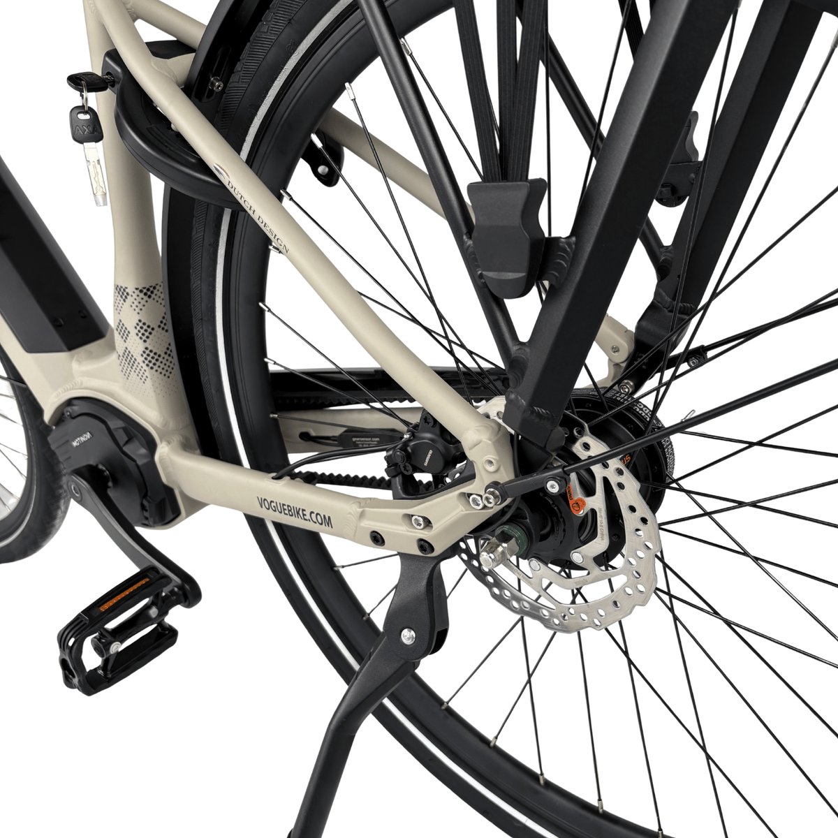 Vogue Prestige – Elektrische Fiets – 49 cm - Cement Grijs