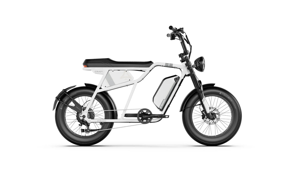 A-spadz Fatbike - Cavet Air - Hydraulische remmen - Zwart - Dailyride