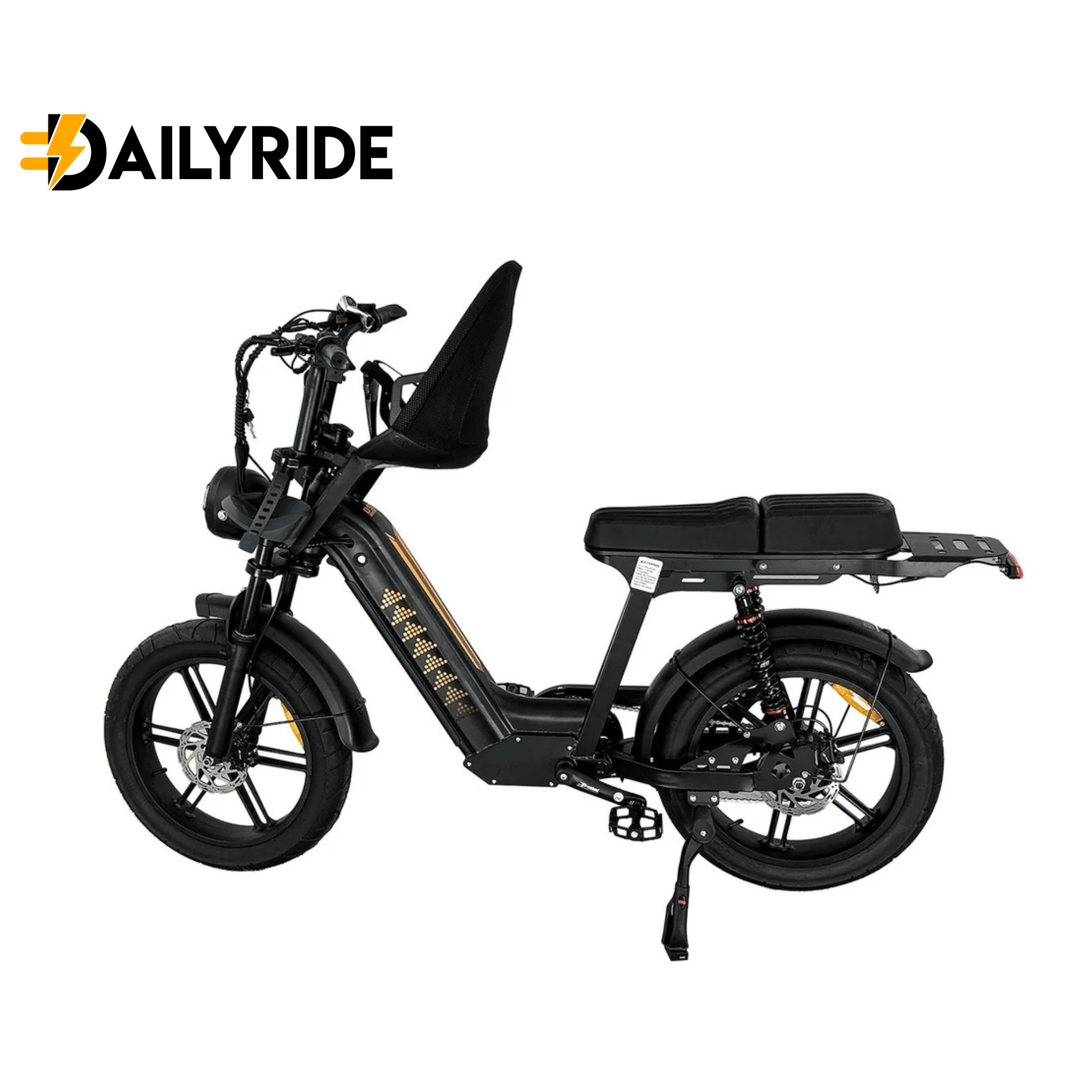 D50 Family Bike met voorzitje