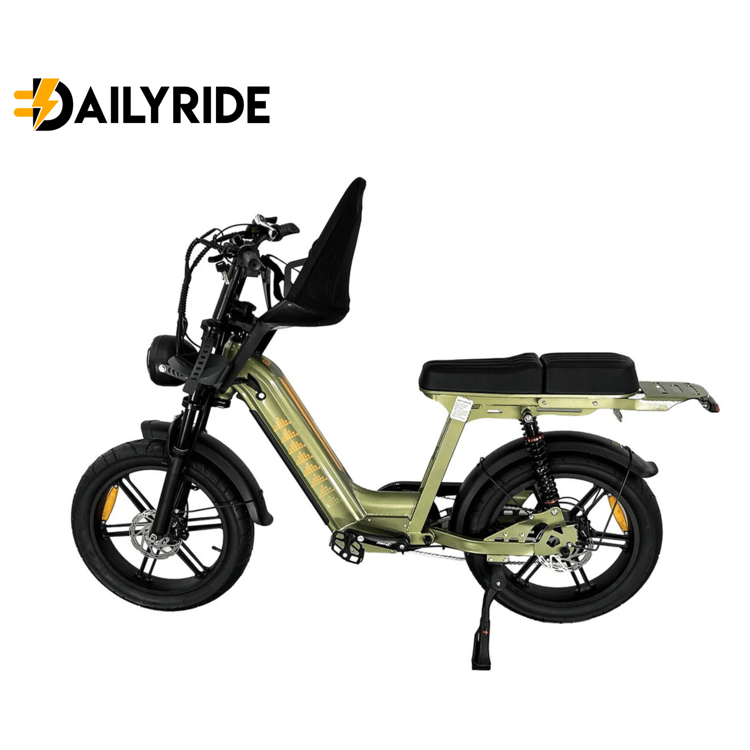 D50 Family Bike met voorzitje