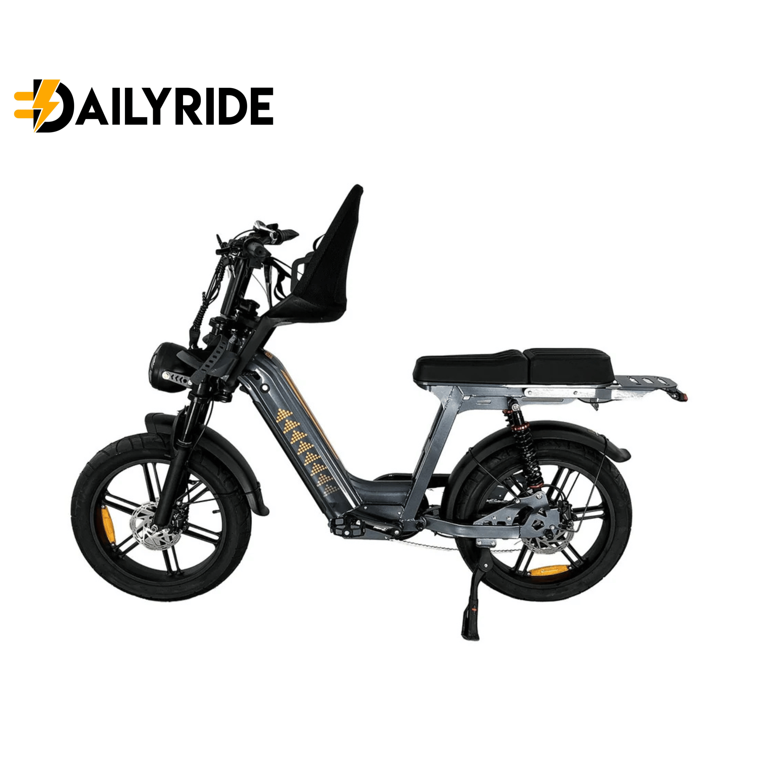 D50 Family Bike met voorzitje