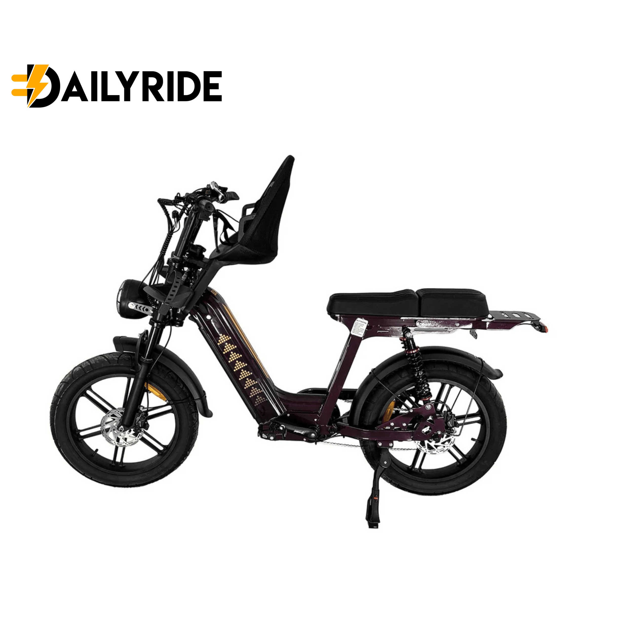 D50 Family Bike met voorzitje