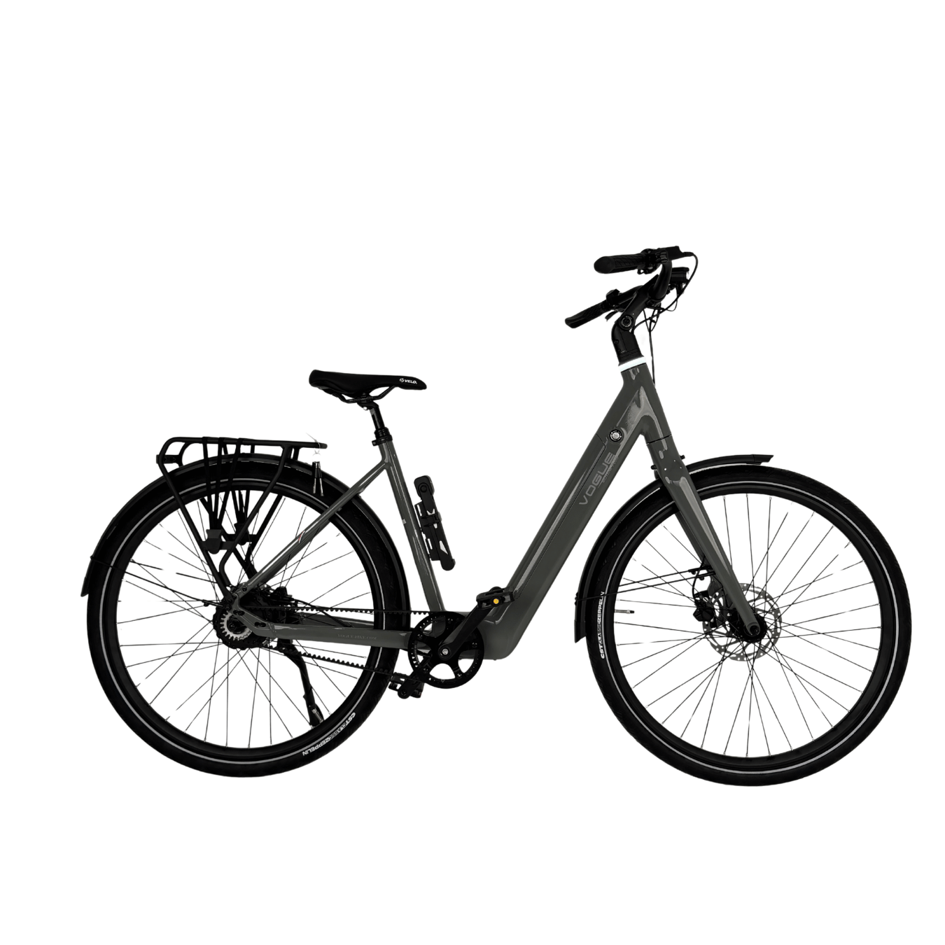 Vogue Motion Plus - Lage Instap - Mouse Grey - Elektrische Fiets