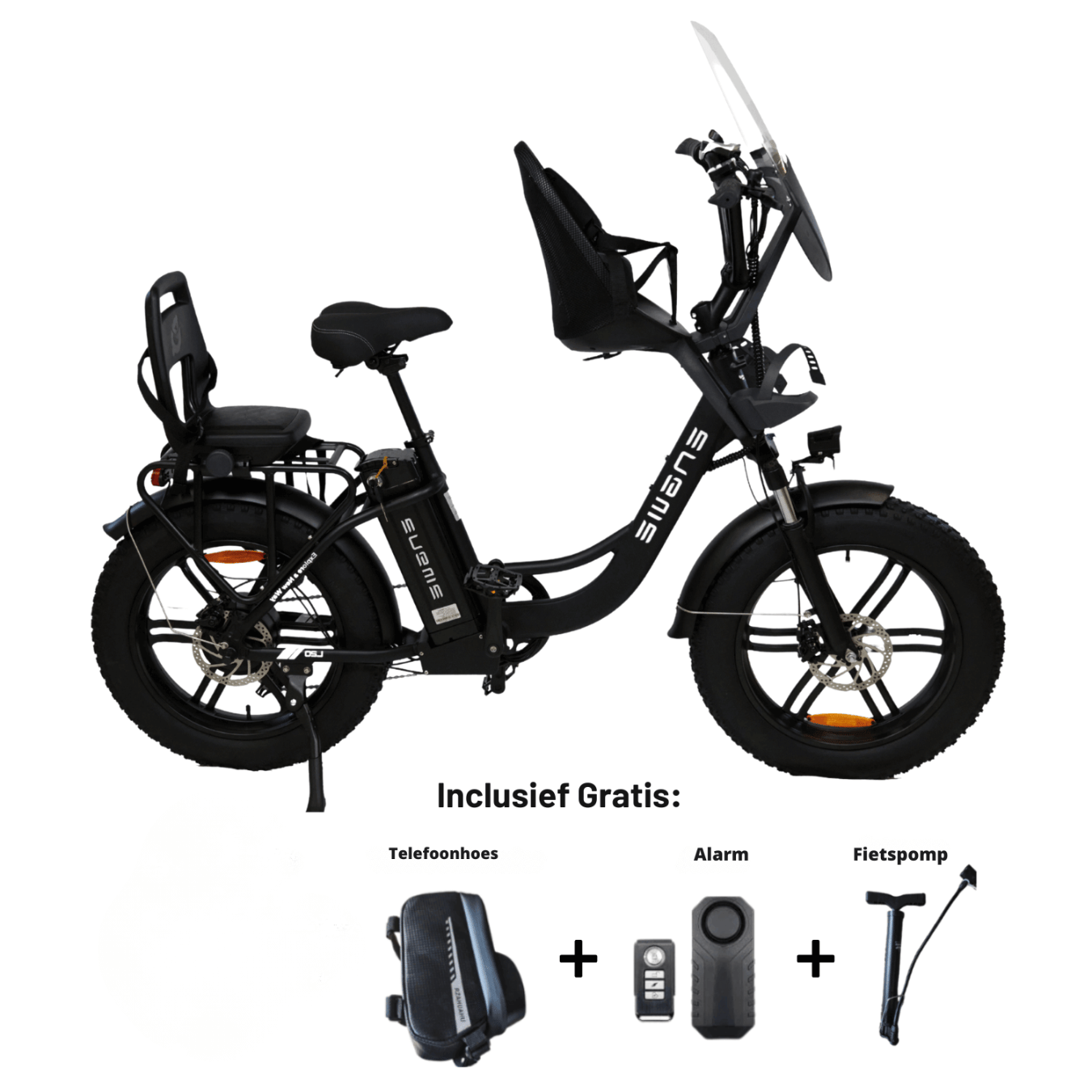 Engwe L20 family - Onyx Zwart