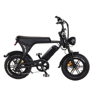Ouxi C80 Mini Fatbike - Kinderfatbike - Hydraulische Remmen - Zwart - Dailyride