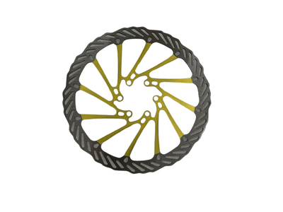 Premium Custom Remschijf Geel | 160mm | Fatbike, E-bike & Mountainbike