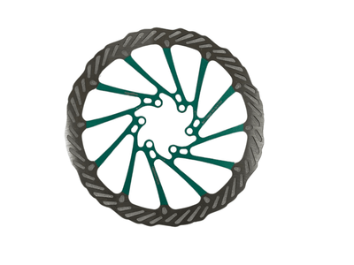 Premium Custom Remschijf Groen | 160mm | Fatbike, E-bike & Mountainbike