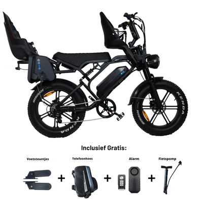 V20 Family bike - Hydraulische remmen - Max 25 km/h