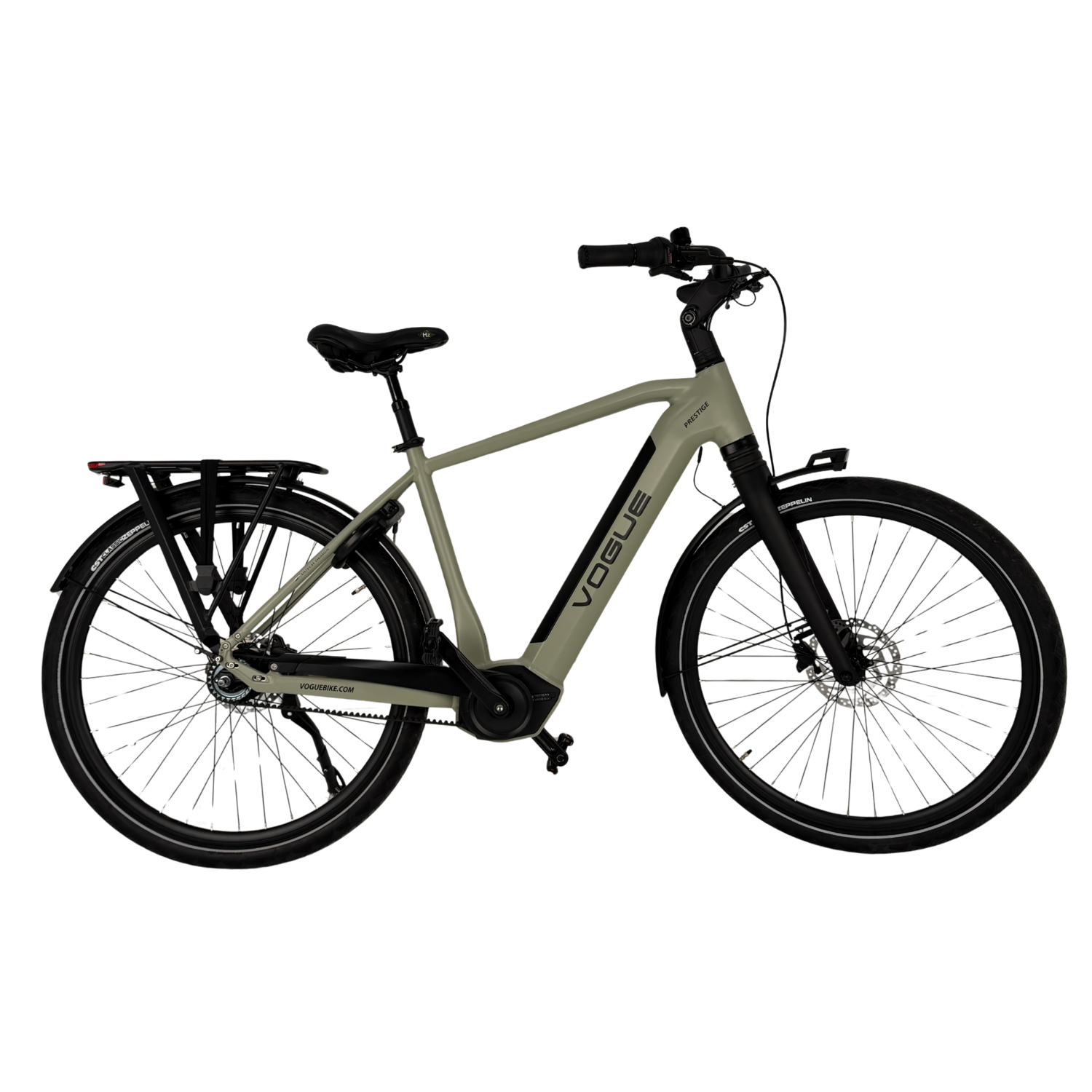 Vogue Prestige – Heren Elektrische Fiets - 53 cm - Cement Grijs